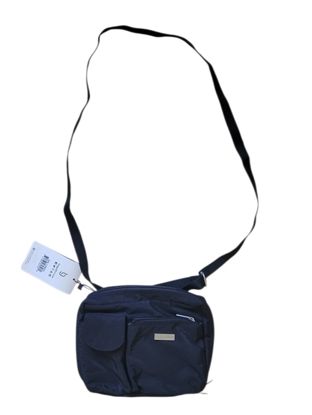 NWT BAGGALLINI Black Large Wallet Bag Crossbody